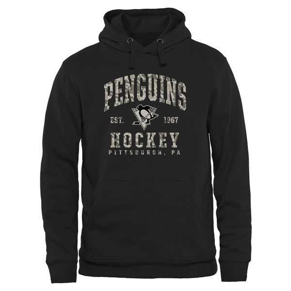 Men's Pittsburgh Penguins Black Camo Stack Pullover Hoodie,We sell and wholesale Men's Pittsburgh Penguins Black Camo Stack Pullover Hoodie on line form chian!
